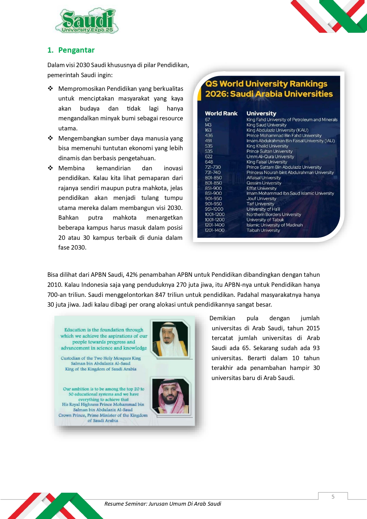 Resume Seminar Saudi Expo 2025 page 6
